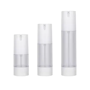 200M 250Ml 100Ml 120Ml 150Ml Custom Luxe Frosted Cosmetische Plastic Luchtloze Pompfles