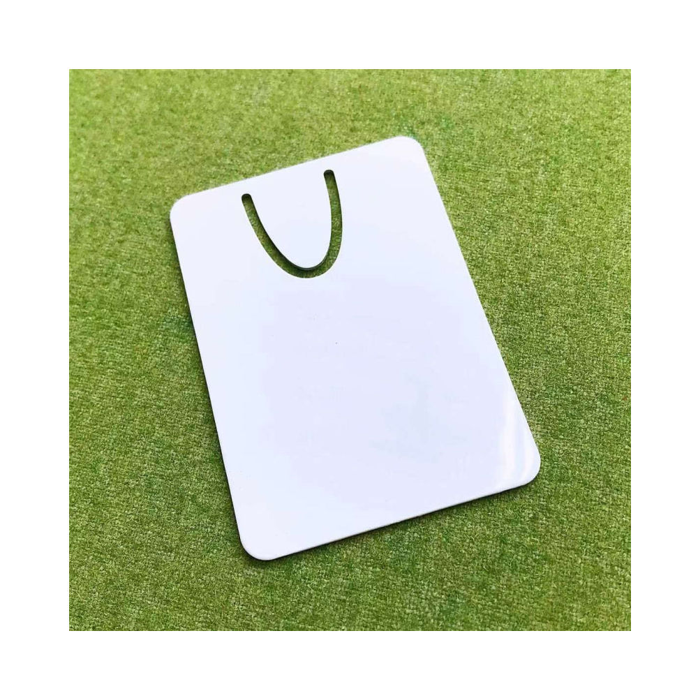 Gloss White Double Side Bookmark-5