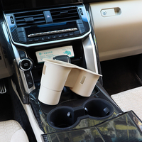 Für Toyota Land Cruiser LC300 2022-2026 Auto Mittelkonsole Silikon Getränkehalter Abdeckung Untersetzer Getränkeuntersetzer Tassenmatte Innenraum