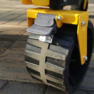 Chariot pliable d'extérieur robuste, grande roue, pliage facile, durable, jardin, parc, pique-nique, voyage, plage - Product Image 6