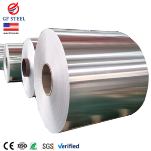 <span class=keywords><strong>GF</strong></span> ASTM AISI Suministro Directo de Fábrica 1050 1060 1100 8079 8011 Rollos Grandes de Papel de Aluminio Industrial para Envoltura de Cables y Doblado Rápido - Product Image 1