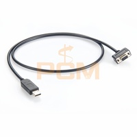 Câble adaptateur convertisseur Null Modem série RS232 DB9 D-Sub 9 broches vers USB 2.0 3.0 type A avec puce FTDI pour port de console