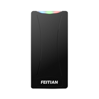 Lector de tarjetas de acceso sin contacto, NFC, Protocolo compatible con Mifare RS485, lector de tarjetas inteligentes, R804-OSDP, C58