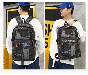 Fashion Men 3 Pcs Leisure Sports Outdoor Travel Backpack High Quality Canvas Teenagers Student School <b>Bag</b> Set for Women - Product Image 2