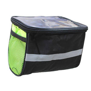 Oxypack <b>Bicycle</b> <b>Handlebar</b> Bag With Cell Phone Pocket Waterproof High Capacity Stem Bag For Riding And Commuting - Product Image 2