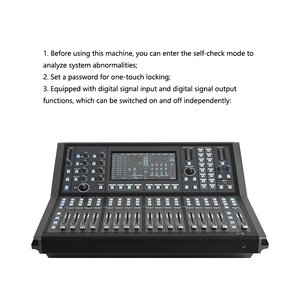 Consola Mezcladora de Audio Profesional Digital de 32 Canales DM16.6 de Metal con Controlador de DJ Bluetooth - Product Image 3