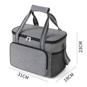 Sac isotherme portable grande capacité à bandoulière pour pique-nique en extérieur, boîte à bière étanche en PEVA pour adultes - Product Image 5