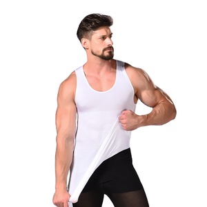 Nuovo Design Bodywear Mens snellente Bodyshaper compressione canotta Slim Fit canottiera Shapewear <span class=keywords><strong>Body</strong></span> Shaper - Product Image 1