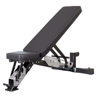 Rack de fitness multifonctionnel réglable pour usage commercial avec banc d'haltères et équipement de musculation robuste