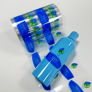 Tùy chỉnh OEM PVC sticker cho trong suốt in ấn nhãn trên không thấm nước dính chai nhựa nước trái cây - Product Image 2