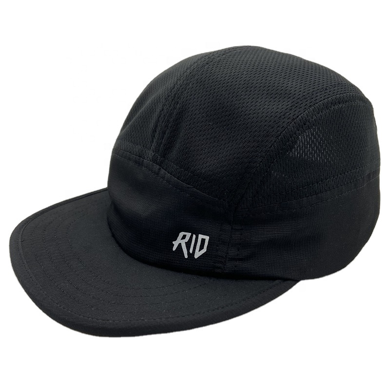 Изготовленный на заказ Высокое качество неструктурированных 8 панель беговой Haps дизайн для мужчин на открытом воздухе сетки спортивная шапка быстро день нейлон шляпы и кепки