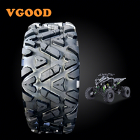 Pneu tout-terrain Premium 24x8-11 à haute teneur en caoutchouc, à plis diagonaux, toutes saisons, certifié DOT ECE ISO pour VTT et UTV