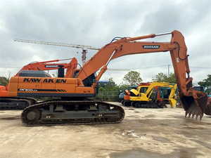 Doosan DX500LC รถขุดก่อสร้างไฮดรอลิกมือสองประสิทธิภาพดีส่วนประกอบหลักเครื่องยนต์ปั๊มมอเตอร์เกียร์ - Product Image 3