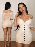GX5392 Nouvelle Robe Mini de Soirée Sexy Épaules Dénudées pour Femme – Vente en Gros de Robes de Soirée Élégantes pour Boutiques de Vêtements Féminins