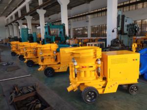 Mesin Shotcrete Beton Mortar Pasir Kering PZ-7 7.5KW dengan Jangkauan 200m untuk Penanaman Dinding dan Stabilisasi Lereng - Product Image 5