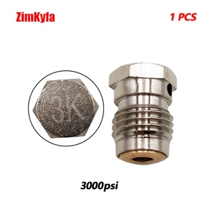 Válvula Reguladora de Aire Comprimido HPA para Tanque de CO2 con Disco de Seguridad Antirrotura y Rosca 3/8-24UNF para Cilindros de 1.8K, 3K, 5K, 7.5K - Product Image 4