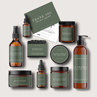 Étiquettes personnalisées pour flacons et pots cosmétiques, autocollants, impression de logo, emballage, étiquettes adhésives pour flacons d'huile capillaire