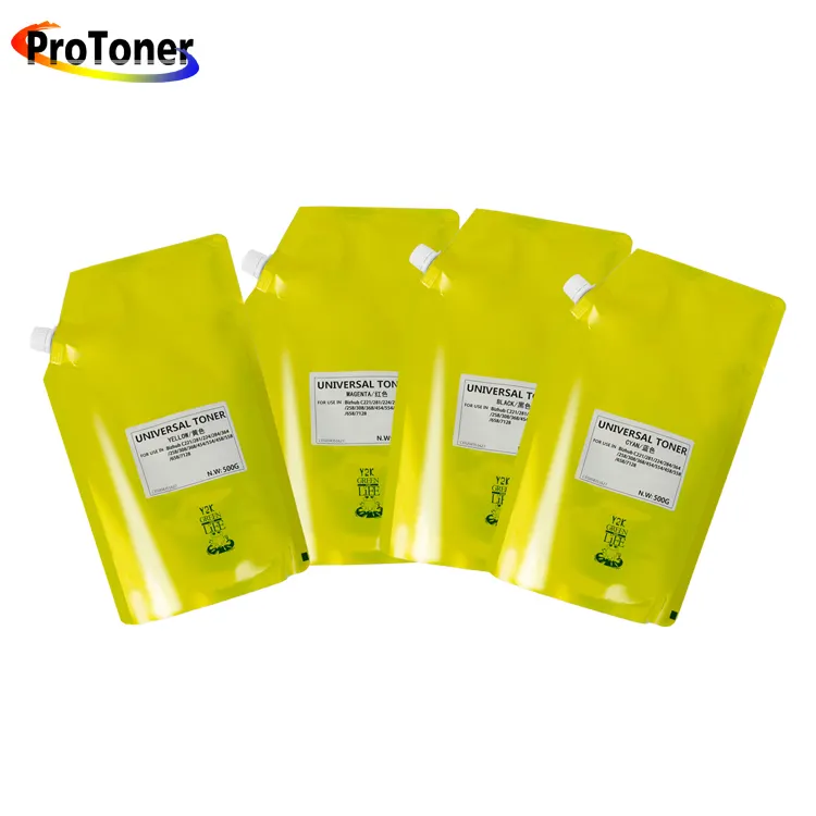 Polvere di Toner a colori per fotocopiatrice TN220/321/324 compatibile per Konica Minolta Bizhub C221/281/224/284