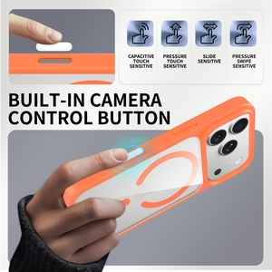 Funda Magnética con Sensor de Piel para iPhone 18 Pro Max R, Cubierta Transparente Mate para Botones de Cámara - Product Image 2