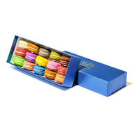 Boîtes à macarons de luxe personnalisées, emballages rigides en papier pour macarons