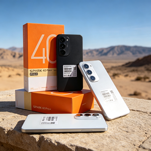Spark 40 รุ่นปลดล็อค ราคาถูก ขายดี หน่วยความจำ 16G+1TB หน้าจอ 7.0 นิ้ว ระบบ Android 15 รองรับ 5G สมาร์ทโฟน Android พร้อมหน่วยประมวลผลสิบคอร์ - Product Image 1
