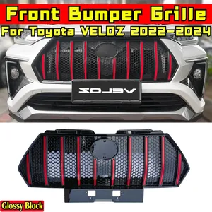 Kit carrosserie pour Toyota VELOZ 2022-2024, pare-chocs avant, calandre, style noir brillant, accessoires de voiture - Product Image 1