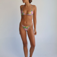 Nouveau été perlé Bikini licou maillots de bain vêtements de plage avec Bikini bijoux breloques maillots de bain maillots de bain filles en Bikini