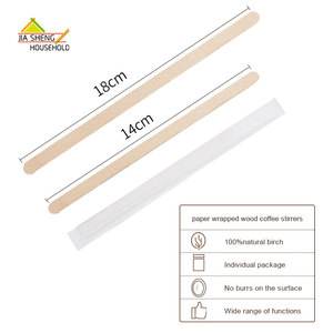 Portátil Natural Birch De Madeira Agitadores De Café Biodegradável Food Grade Agitar Varas para Café Cocktails para Barras De Café - Product Image 5