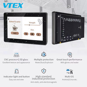 Computadora Táctil Industrial de 7 Pulgadas, Pantalla Curva 2.5D, Táctil con Guantes, IP65 Frontal, IP20 Trasero, PoE Opcional, Alto Brillo, Panel <span class=keywords><strong>PC</strong></span> con IA - Product Image 2