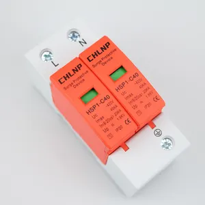 Switch Surge Protection Device Household 220V Arrester 4 Pole Three-phase Power Switch 380V Surge Mode SPD 2p 40ka