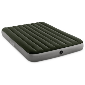 INTEX 64109 Colchón inflable portátil de alta calidad, tamaño Queen verde, cama de aire individual para el hogar, Camping, cama de aire familiar para 2 personas - Product Image 3