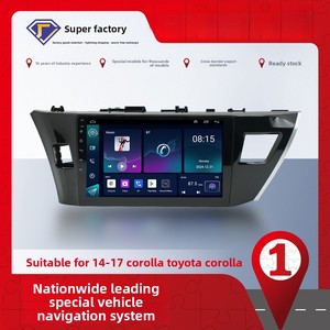 Radio Estéreo para Auto Android Auto Modelo B de 8 Núcleos y 2 Din para <span class=keywords><strong>Toyota</strong></span> <span class=keywords><strong>Corolla</strong></span> E170 E180 2014-2016, Radio Multimedia para Auto con Carplay y GPS - Product Image 2