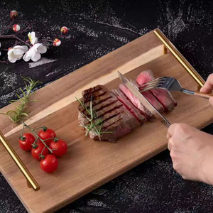 Acacia Wood Serving <b>Tray</b> Rectangular Solid Wood Dish For Sushi Cake Bread Dinner Plate Household Use Large Medium <b>Small</b> Sizes - Product Image 3