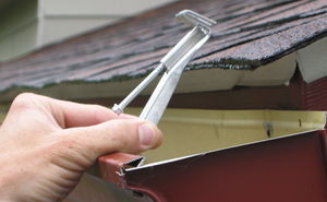 Supports de gouttière dissimulés à vis rapide de 5 pouces de style K pour la construction et l'immobilier – Support de toiture anti-pluie - Product Image 3