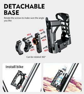 Porte-bouteilles de moto léger Kewig à <span class=keywords><strong>prix</strong></span> d'usine, support de bouteille en PA66+GF, accessoires personnalisés pour vélo - Product Image 4