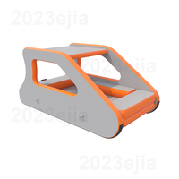 Bateau de pêche rond gonflable de luxe avec moteurs électriques pour les sports nautiques et les loisirs en plein air, similaire à un jet-ski