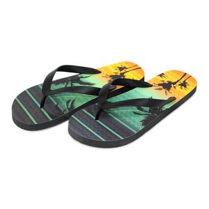 Sandalias de Playa de Verano para Hombre Nicecin, Chanclas con Estampado de Paisaje al Atardecer, Antideslizantes, de Goma PE Suave - Product Image 2