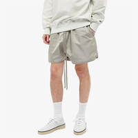 Short d'été en Nylon Pour Hommes, Long cordon de serrage, éponge française, short unisexe Pour Hommes, short de survêtement tissé en Polyester, short d'entraînement