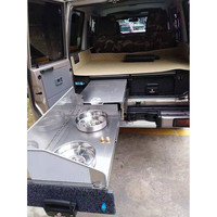 Accessoires 4x4 pour voiture, tiroir en acier avec boîte de rangement arrière pour la cuisine, pour Toyota Land Cruiser série 76, tiroirs arrière