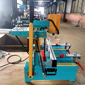 Machine de perçage et de fraisage portable en aluminium pour profils d'aluminium, idéale pour les serrures de porte - Product Image 1