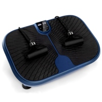 Contrôle de vitesse du moteur silencieux Plaque de vibration 3D pour tout le corps Machine d'exercice Plate-forme d'entraînement de fitness à domicile avec application au pied