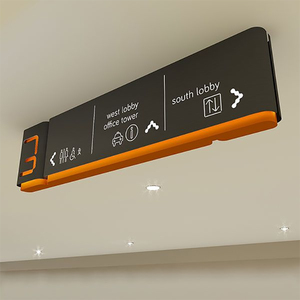 Letreros LED Personalizados para Colgar en la Pared, Señalización Interior para Guía de Rutas en Aeropuertos y Estaciones de Tren, Señalización Direccional Exterior - Product Image 6