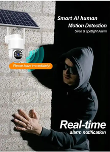 Năng Lượng Mặt Trời Máy Ảnh 3.6Mm 4MP Đám Mây An Ninh Máy Ảnh Cơ Thể Theo Dõi Hai Cách Âm Thanh Thời Tiết Bằng Chứng Ngoài Trời Máy Ảnh - Product Image 3