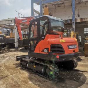 Macchine per escavatori di vendita calda internazionale usate DX55-9 Doosan con buone condizioni e motore potente - Product Image 2