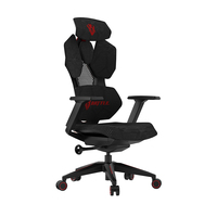 JNS W201 Fauteuil de Gaming Ergonomique Haut de Gamme et Réglable pour Bureau et Joueur