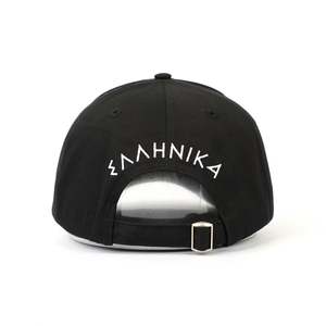 Hot Sale Stylish Custom Unisex Adult 100 % Cotton Sports Dad Hat, 5 Panel Unstructured <b>Black</b> 3D Embroidery <b>Baseball</b> <b>Cap</b> - Product Image 4