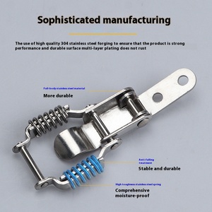 जे 108 स्प्रिंग प्रेशर लॉक xingtili कनेक्शन के लिए लकड़ी के बॉक्स के लिए लकड़ी के बॉक्स के लिए लकड़ी के बॉक्स के लिए - Product Image 3