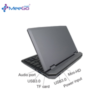 Vente flash Ordinateur portable mini 7 pouces Écran tactile Intel J4125 DDR4 6G 12G WIN10 Quad Core Nouveau design Ordinateur portable portable pas cher PC