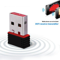 150M Mini USB Wifi tarjeta de red inalámbrica 2,4G adaptador 8188 Chip WLAN 802.11n USB2.0 Wifi receptor Dongle para computadora de escritorio