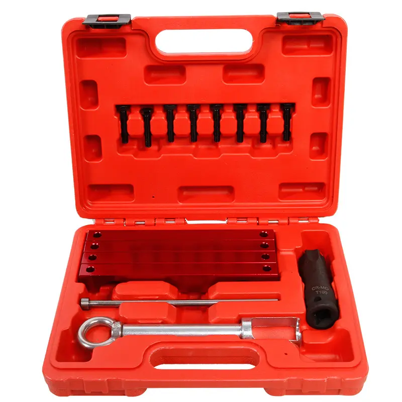 Engine Timing Tool Set For Mercedes-Benz M157/M276/ M278 with T100 and Injector Removal Puller Tool